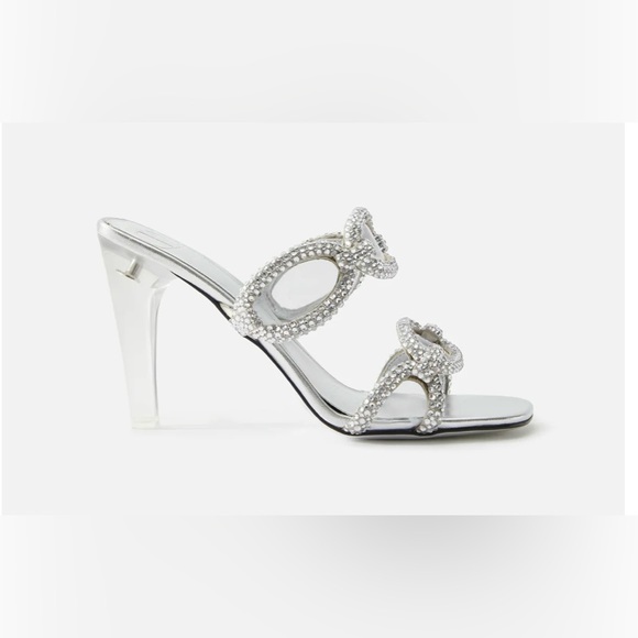 Valentino Garavani Chain 1967 Mule 100mm - Picture 2 of 11